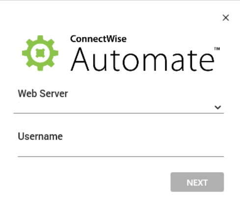 web-server-control-center-login-screen