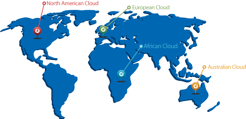 Cloud Data Center locations